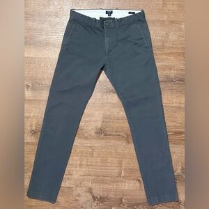 J. Crew Slim-Fit Flex Chino Pant Gray Size 32x30